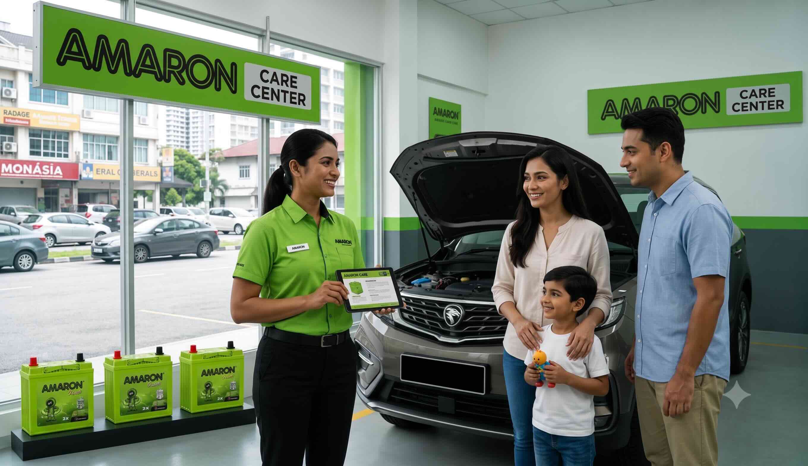 Amaron Care Center — battery service